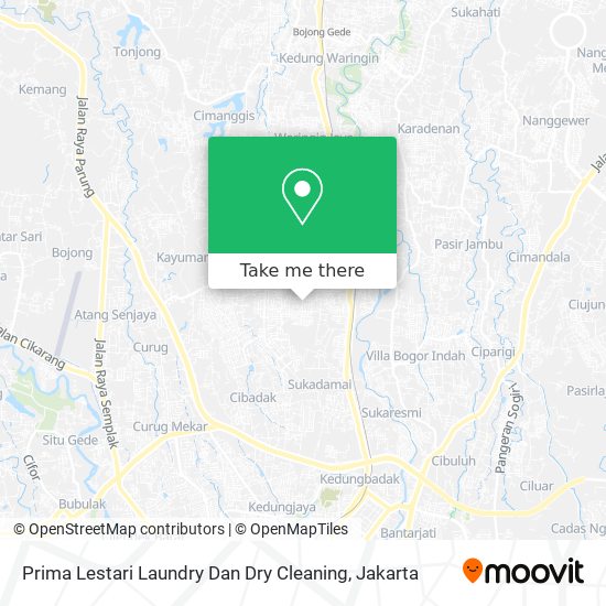 Prima Lestari Laundry Dan Dry Cleaning map