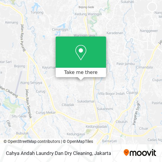 Cahya Andah Laundry Dan Dry Cleaning map