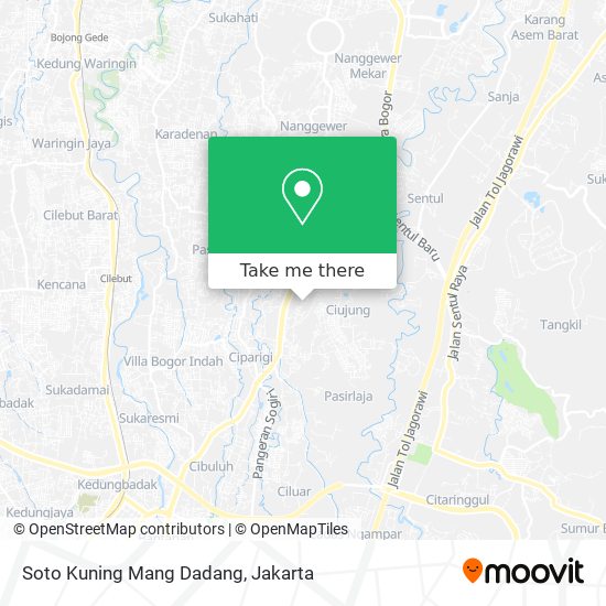 Soto Kuning Mang Dadang map