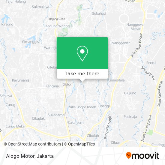 Alogo Motor map