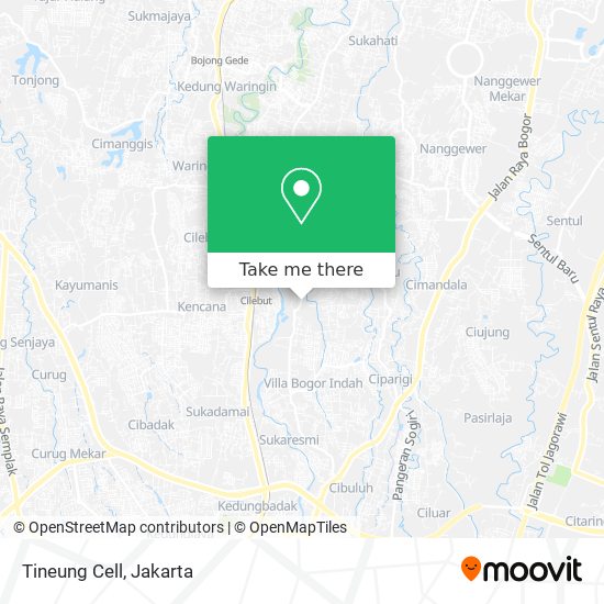 Tineung Cell map