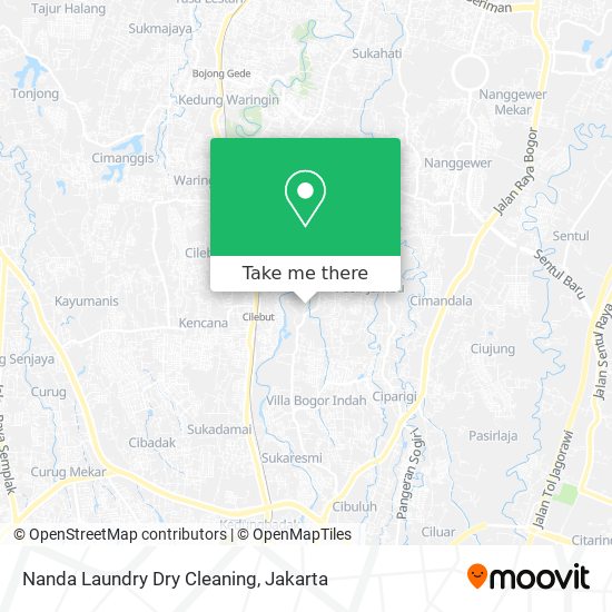 Nanda Laundry Dry Cleaning map