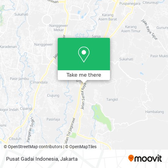 Pusat Gadai Indonesia map