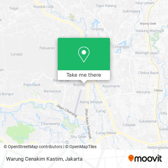 Warung Cenakim Kastim map