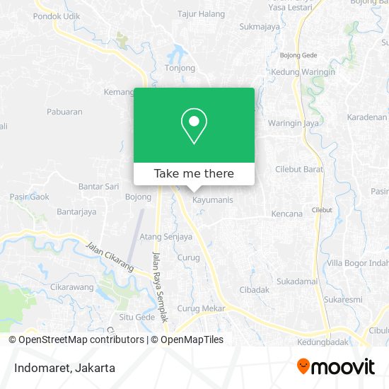 Indomaret map