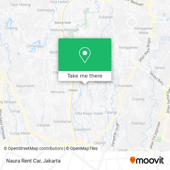 Naura Rent Car map