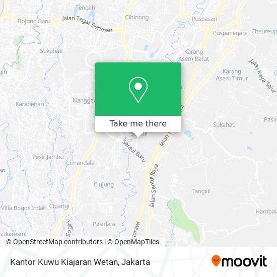 Kantor Kuwu Kiajaran Wetan map