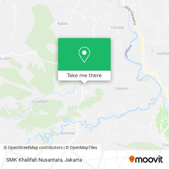 SMK Khalifah Nusantara map