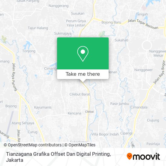 Tianzagana Grafika Offset Dan Digital Printing map