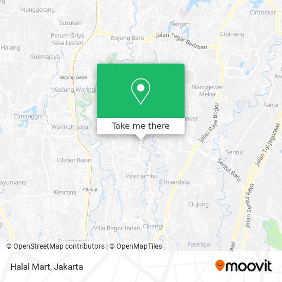 Halal Mart map