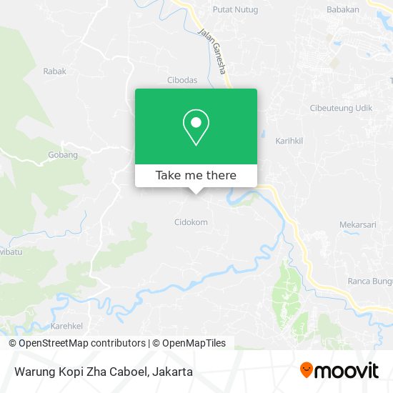 Warung Kopi Zha Caboel map