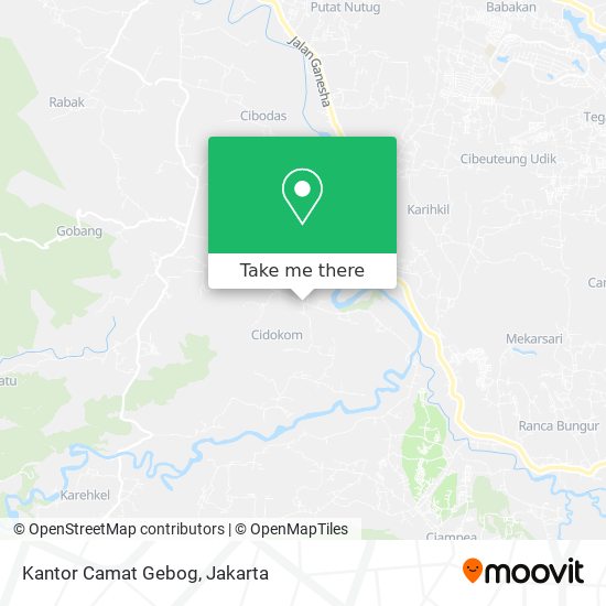 Kantor Camat Gebog map