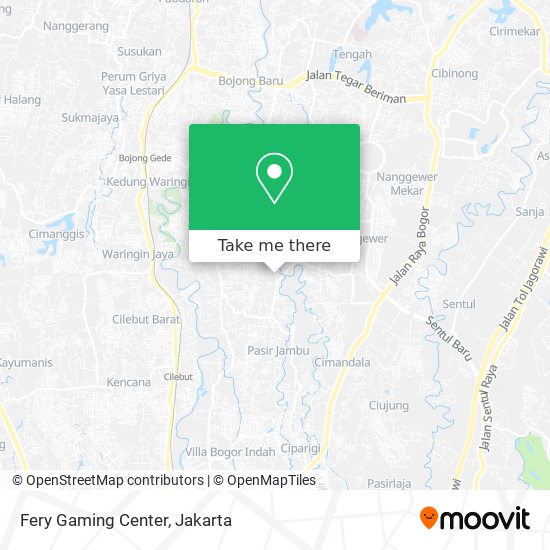 Fery Gaming Center map