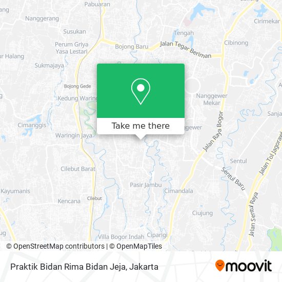 Praktik Bidan Rima Bidan Jeja map