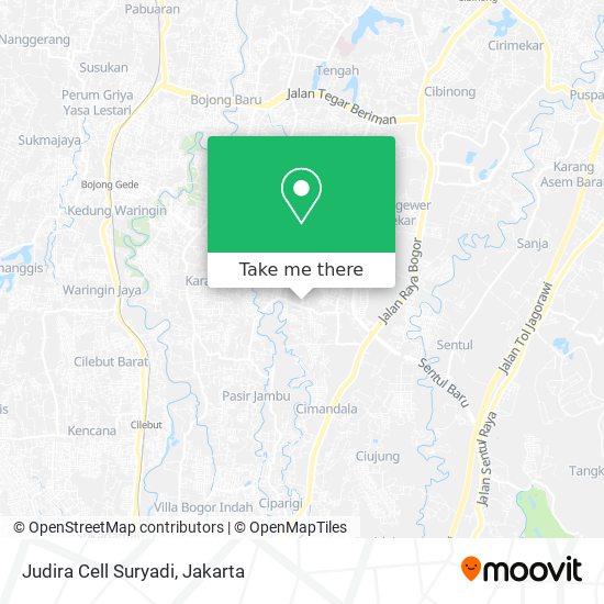 Judira Cell Suryadi map