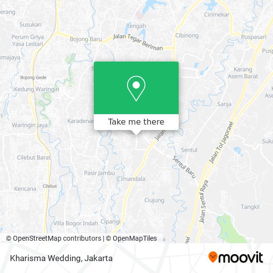 Kharisma Wedding map