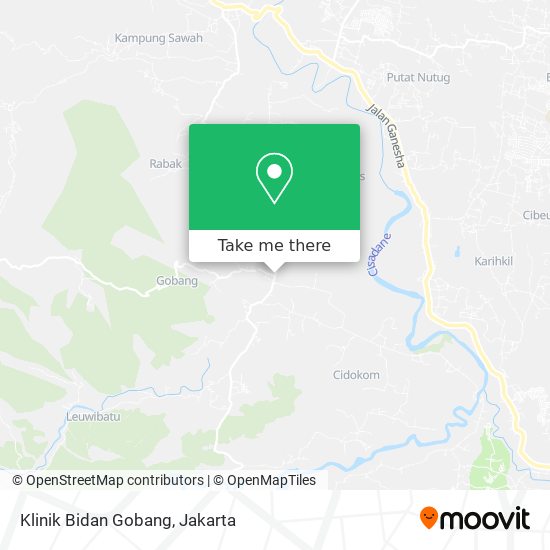 Klinik Bidan Gobang map