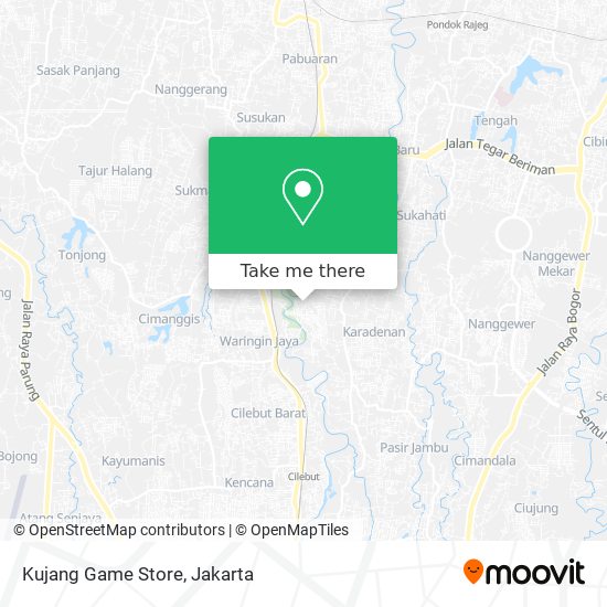 Kujang Game Store map