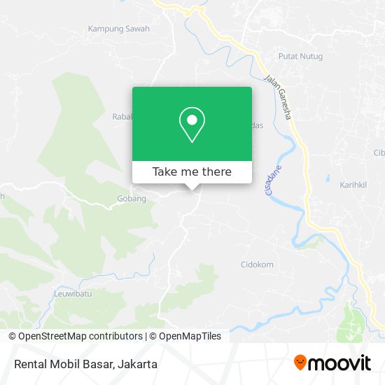 Rental Mobil Basar map