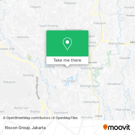 Riscon Group map