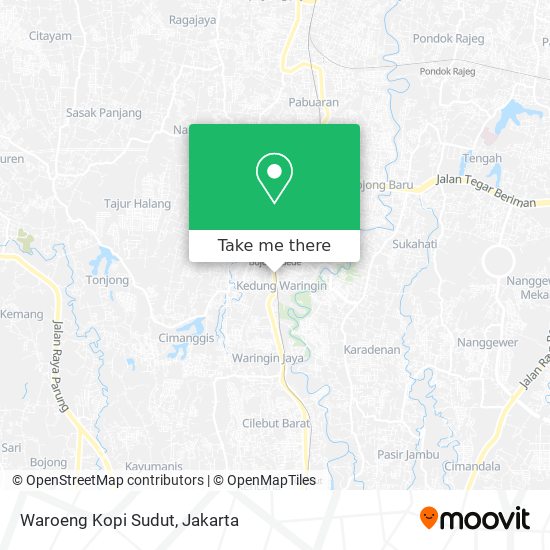 Waroeng Kopi Sudut map