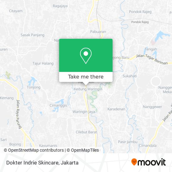 Dokter Indrie Skincare map