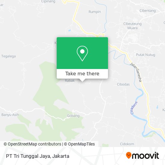 PT Tri Tunggal Jaya map