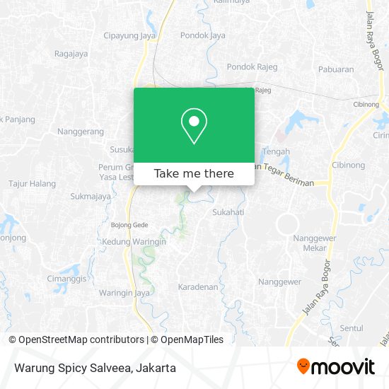 Warung Spicy Salveea map