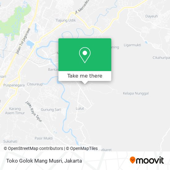 Toko Golok Mang Musri map