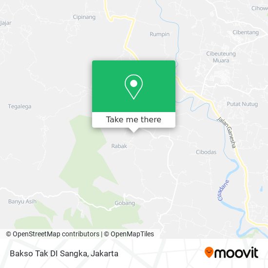 Bakso Tak DI Sangka map