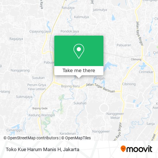 Toko Kue Harum Manis H map