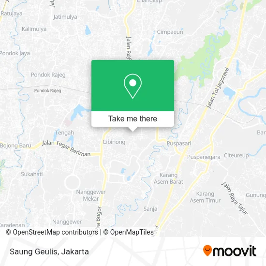 Saung Geulis map