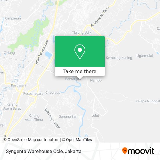 Syngenta Warehouse Ccie map