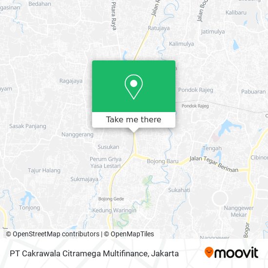 PT Cakrawala Citramega Multifinance map