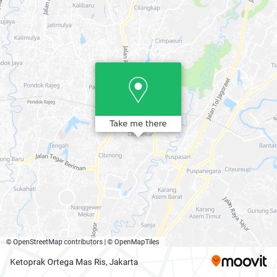 Ketoprak Ortega Mas Ris map