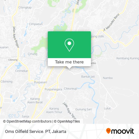 Oms Oilfield Service. PT map