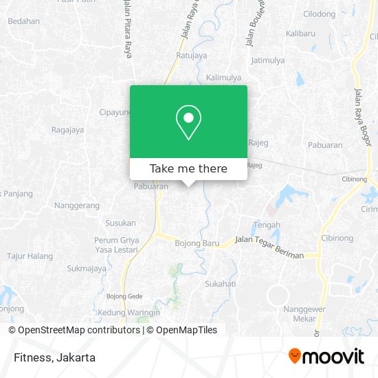 Fitness map