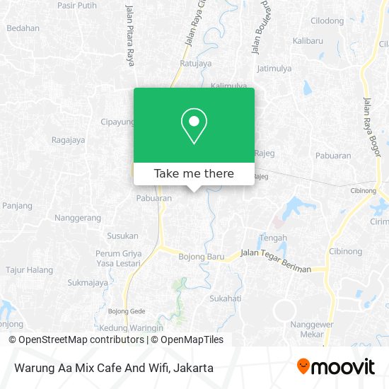Warung Aa Mix Cafe And Wifi map