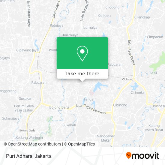 Puri Adhara map