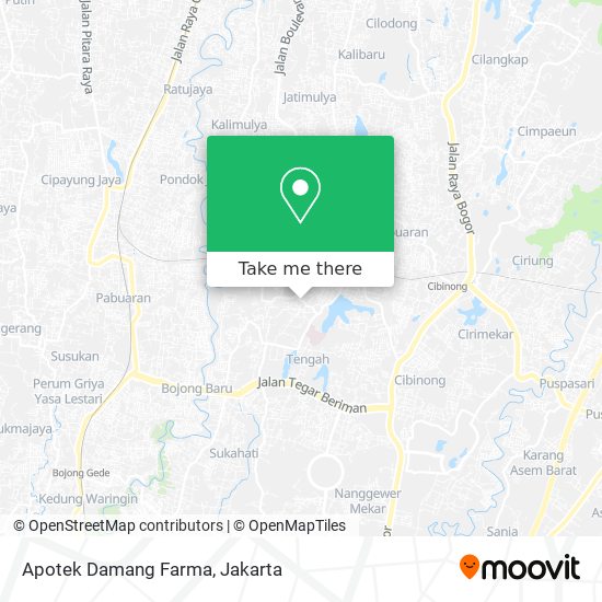 Apotek Damang Farma map