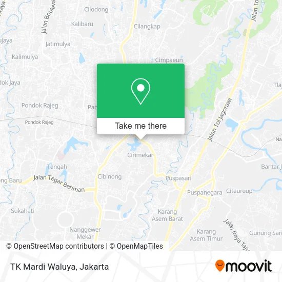 TK Mardi Waluya map