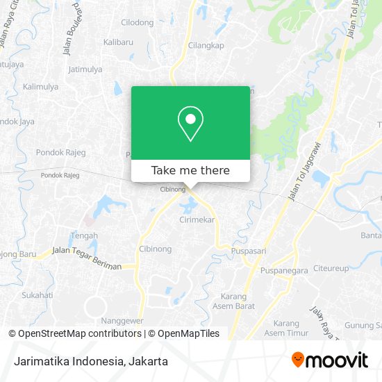 Jarimatika Indonesia map