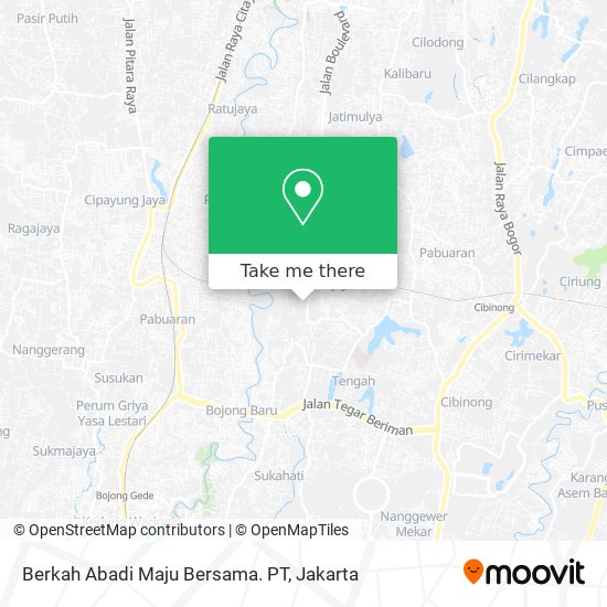 Berkah Abadi Maju Bersama. PT map