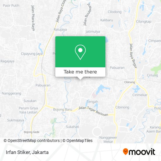 Irfan Stiker map