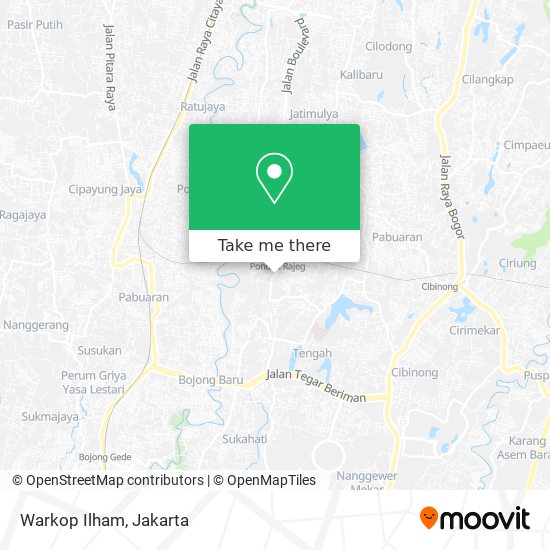 Warkop Ilham map