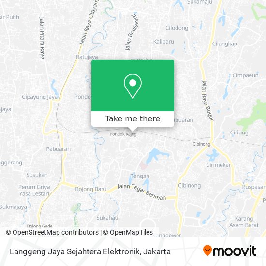 Langgeng Jaya Sejahtera Elektronik map