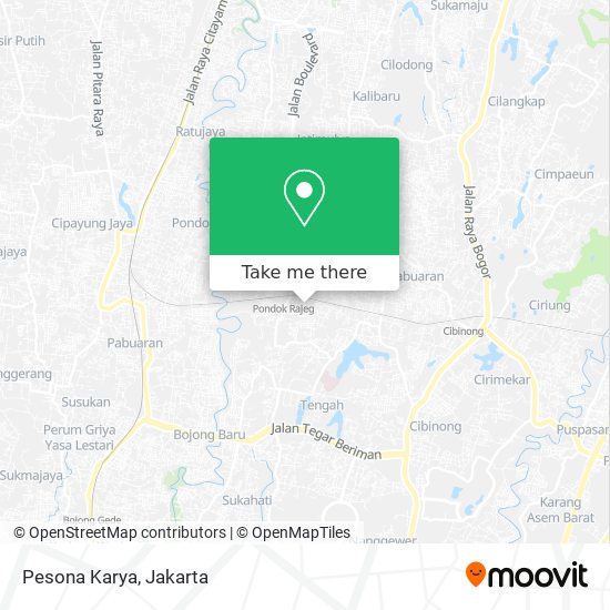 Pesona Karya map