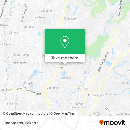 Indomaret map