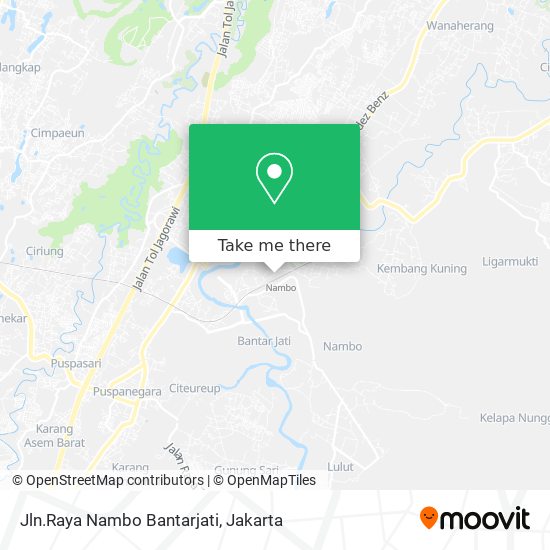 Jln.Raya Nambo Bantarjati map