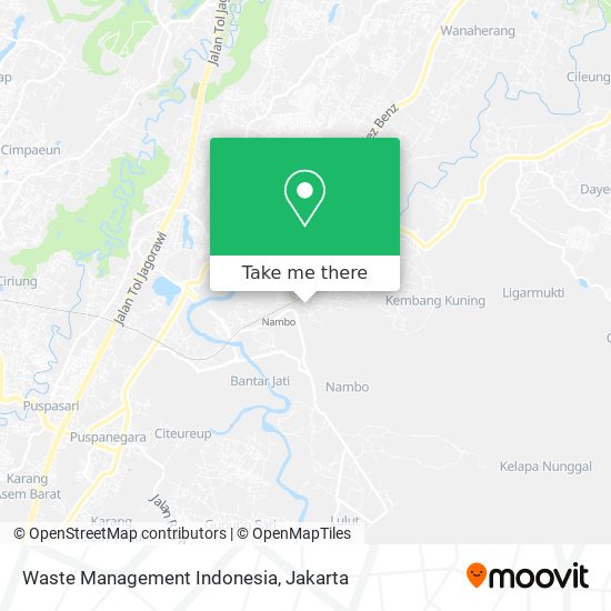 Waste Management Indonesia map